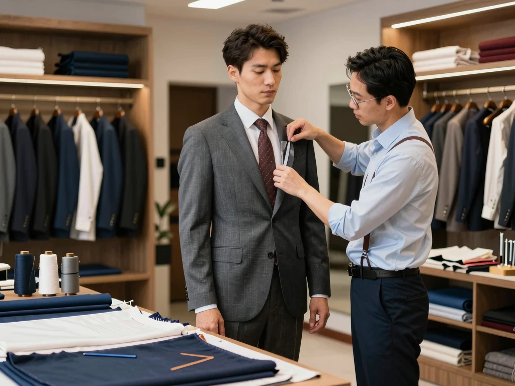 Kneesoushineea bespoke tailoring service