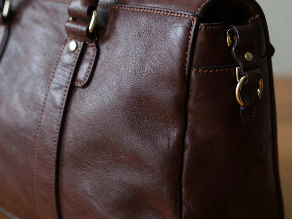 Kneesoushineea handcrafted leather bag with premium finish