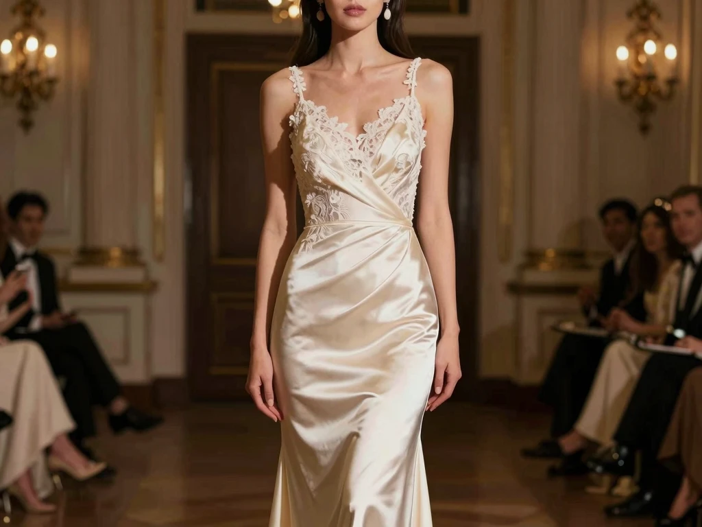 Kneesoushineea elegant evening dress in premium fabric