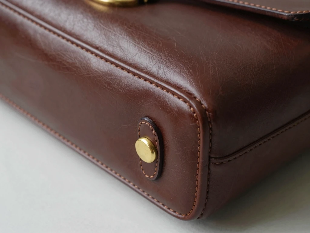 Kneesoushineea handcrafted leather bag with premium finish